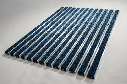 Tapis d'entrée 22R premium bleu